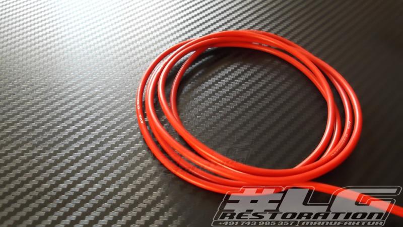 Kabel 2,0mm² Rot 1m